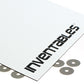 White on Black Laserable Acrylic Sheet