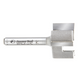 Carbide Tipped Waste Board Surfacing Bit 1-1/8 in x 1/4 in